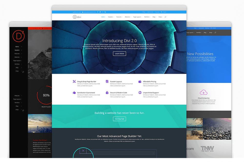 Divi a všetky užitočné nástroje od Elegant Themes