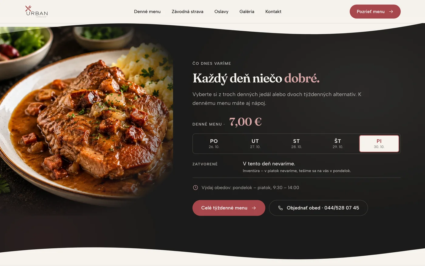 Demo reštaurácie – zatvorené? hostia to vedia skôr, než prídu