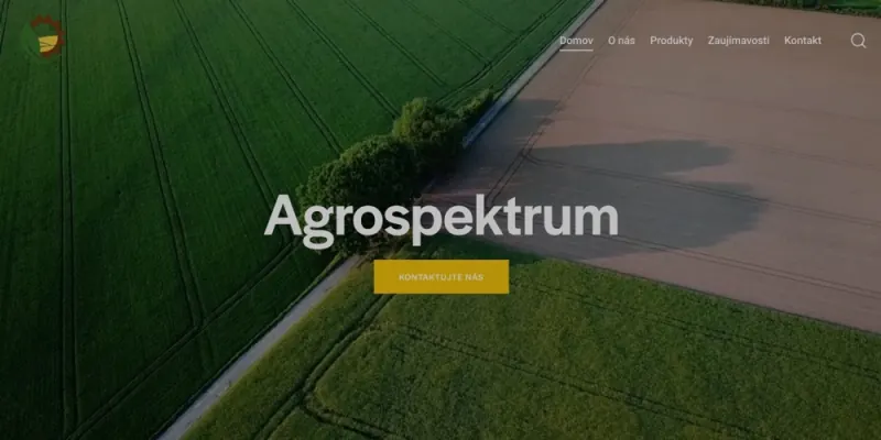 Náhľad webu Agro Spektrum