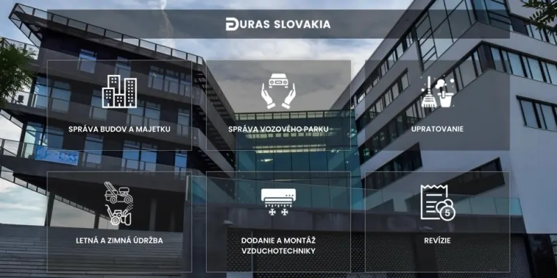 Náhľad webu Duras Slovakia