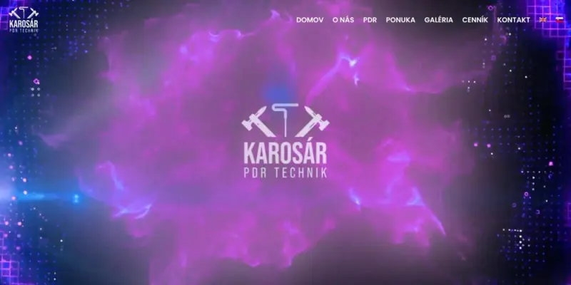 Náhľad webu Karosár