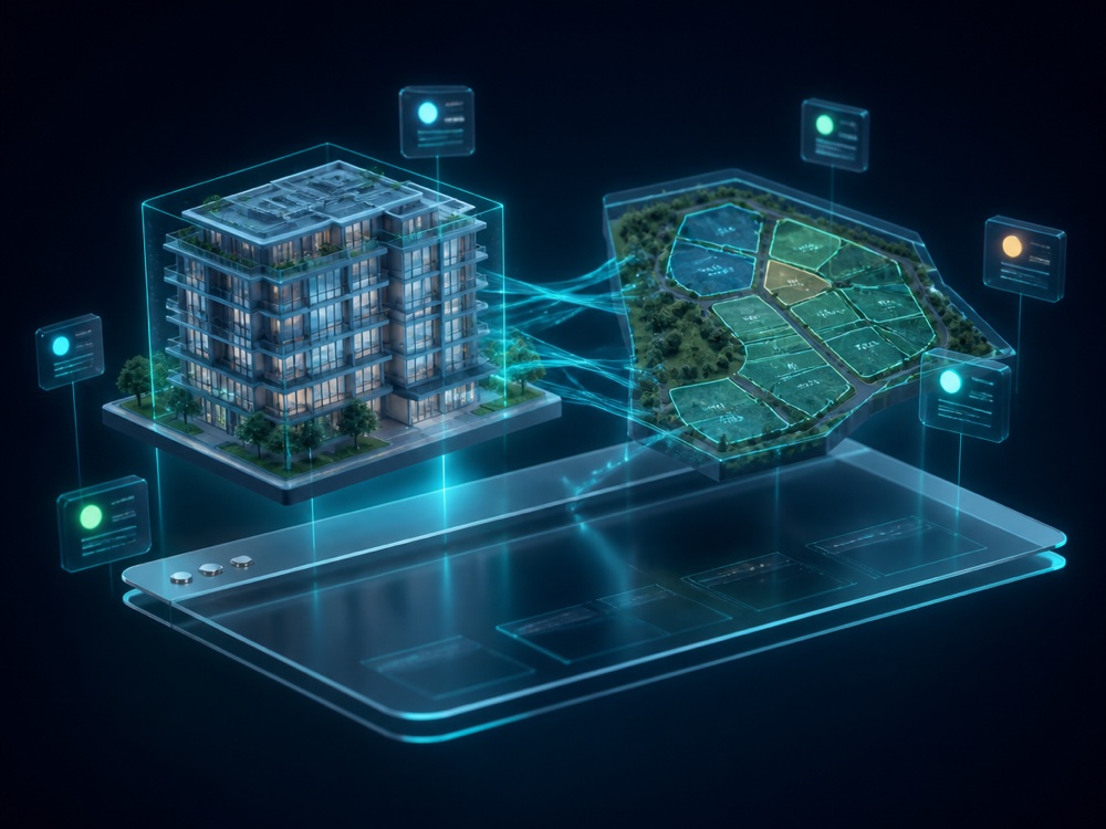 Web pre developerov s interaktívnou mapou parciel – sHazucha